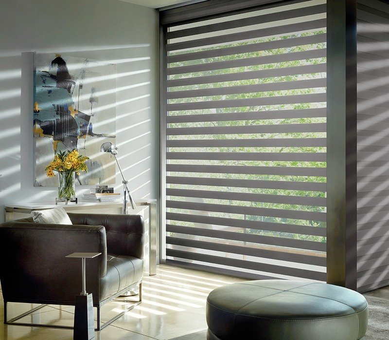 Tempe AZ Modern Designer Banded Shades